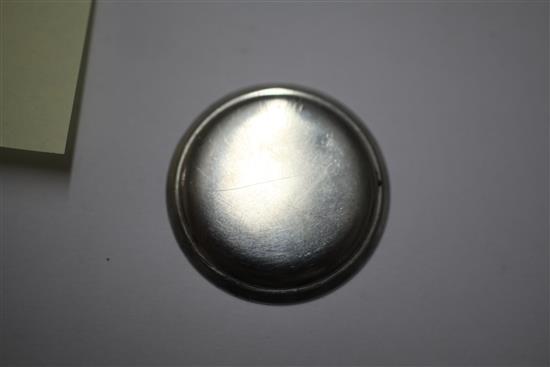 A gentlemans 1950s/1960s? stainless steel Movado automatic calendar wrist watch,